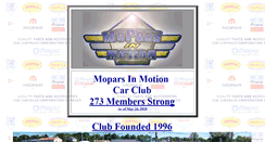 Desktop Screenshot of moparinmotion.com